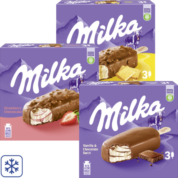 Bild 1 von Milka, Oreo, Daim oder Toblerone Stieleis Multipackung