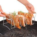 Bild 1 von Grill Gourmet Edelstahl-Spareribs- und Bratenhalter