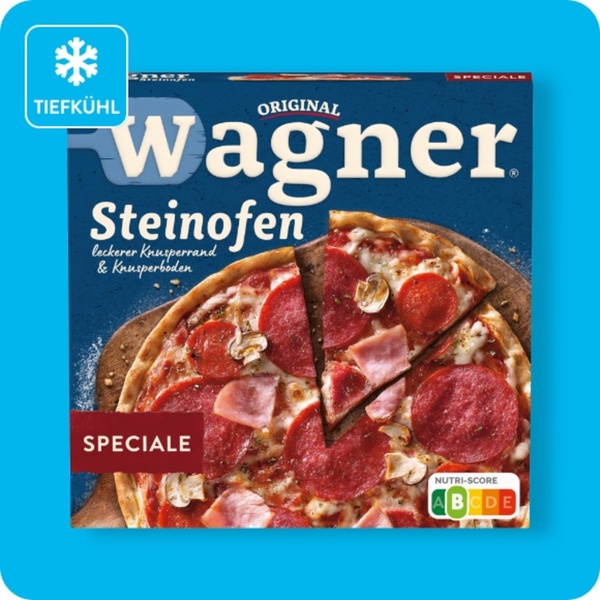 Bild 1 von ORIGINAL WAGNER Steinofen-Pizza, versch. Sorten