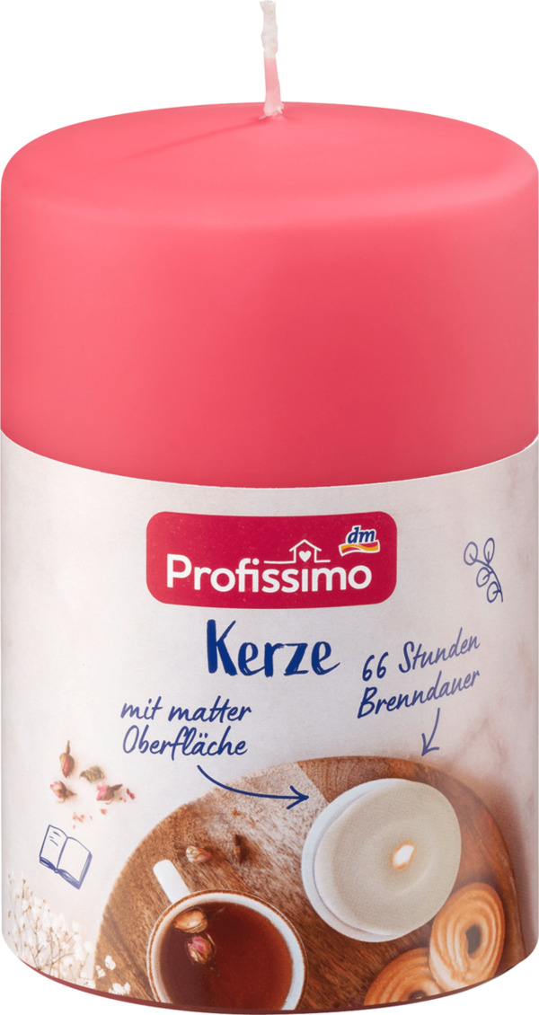 Bild 1 von Profissimo Kerze matt pink