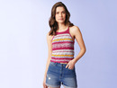 Bild 3 von esmara® Damen Stricktop, kurzer Cropped-Style