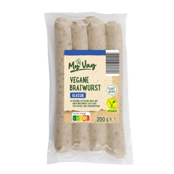 Bild 1 von MYVAY Vegane Bratwurst 200g