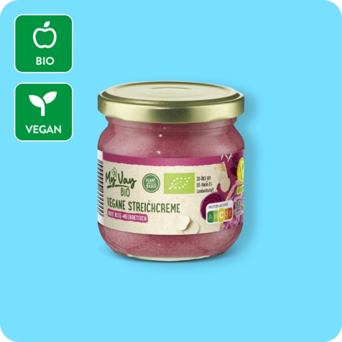 Bild 1 von MYVAY Vegane Bio-Streichcreme, versch. Sorten