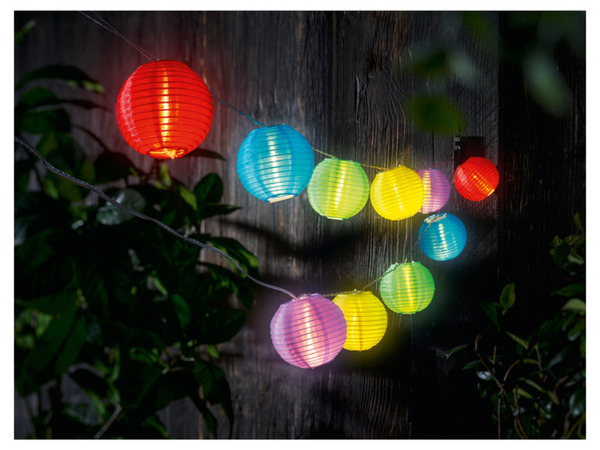 Bild 3 von LIVARNO home Solar-Sommerlichterkette, 10 LEDs