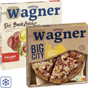 Original Wagner Big City Pizza, Die Backfrische Pizza oder Piccolinis