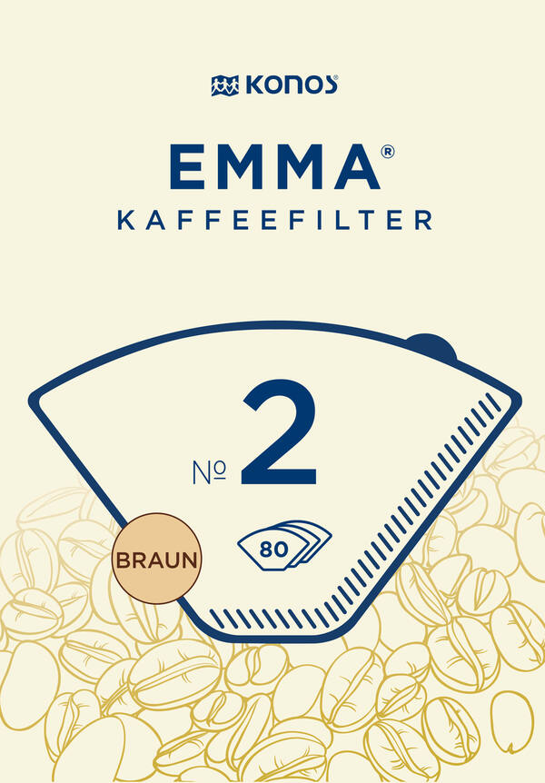 Bild 1 von EMMA® Kaffeefilter Premium Größe 2 braun