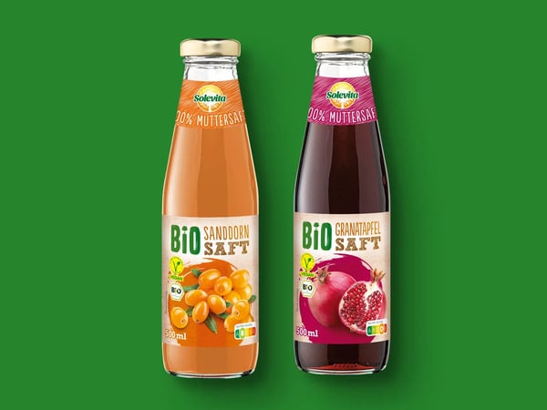 Bild 1 von Solevita Bio Muttersäfte, 
         500 ml