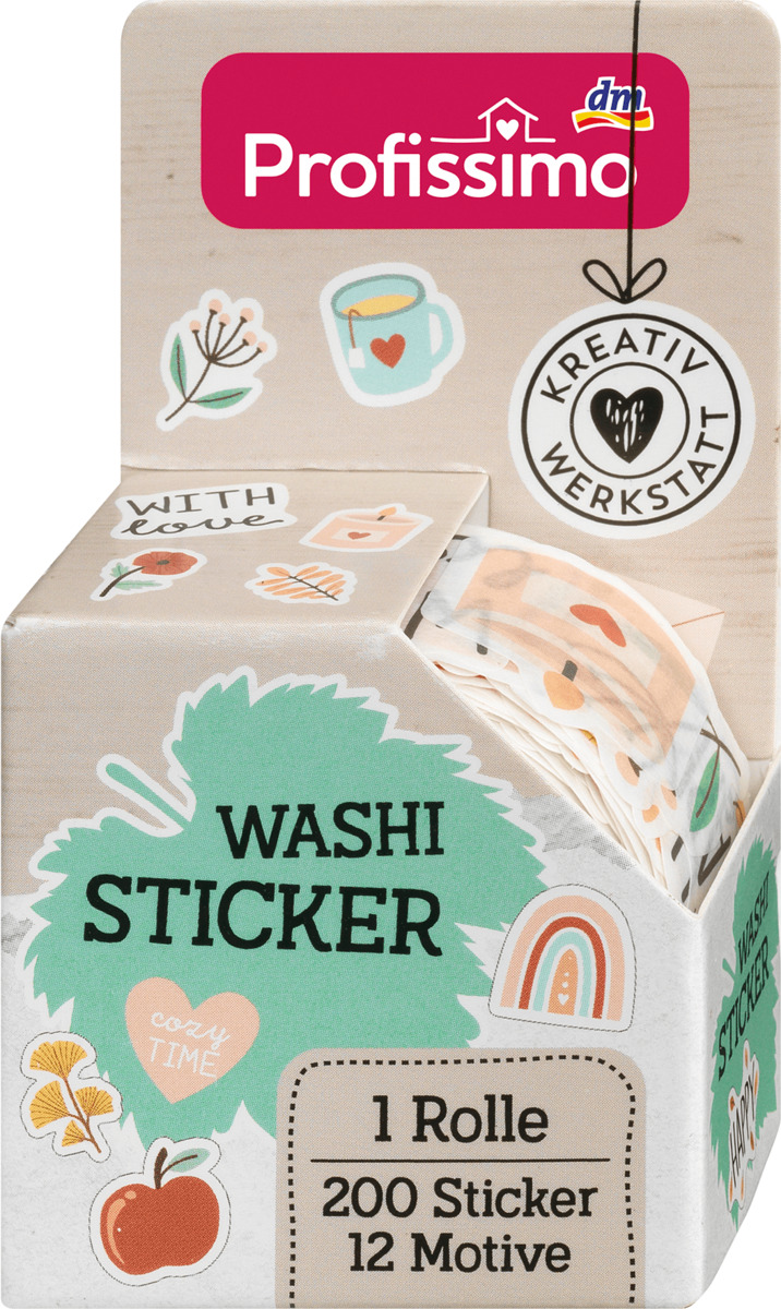 Bild 1 von Profissimo Sticker Washi auf Rolle "Home"