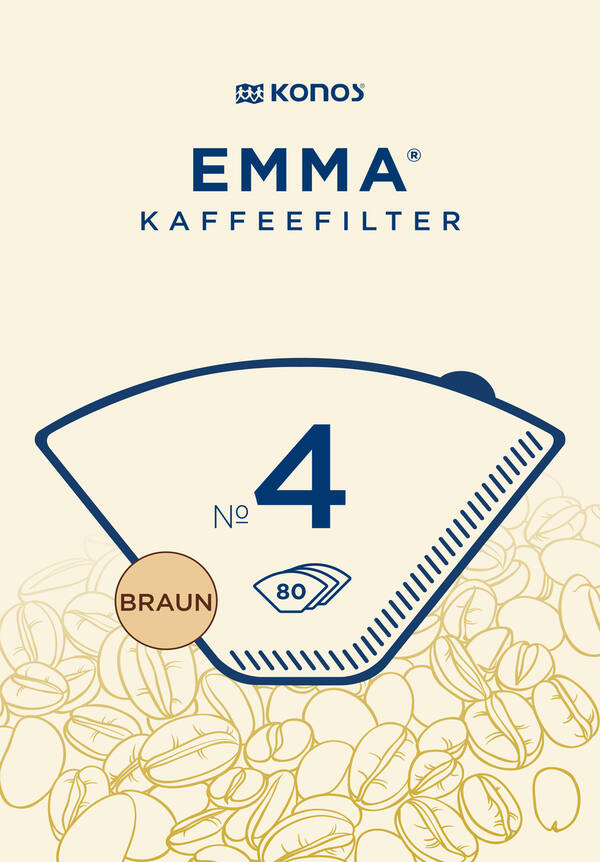 Bild 1 von EMMA® Kaffeefilter Premium Größe 4 braun