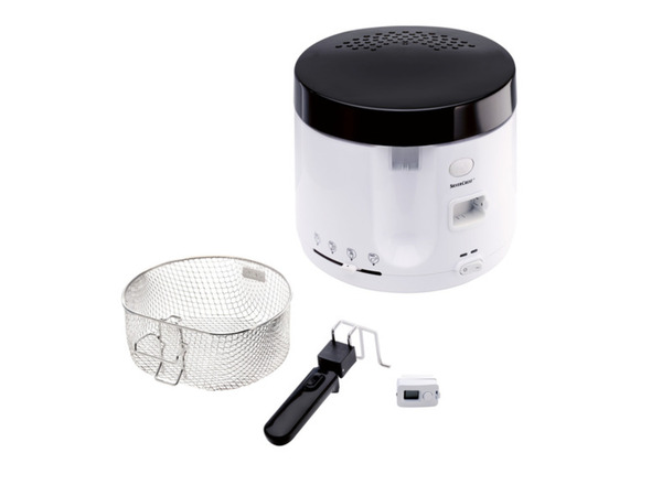 Bild 3 von SILVERCREST® KITCHEN TOOLS Fritteuse »SFT 1900 A1«, mit Timer, weiß