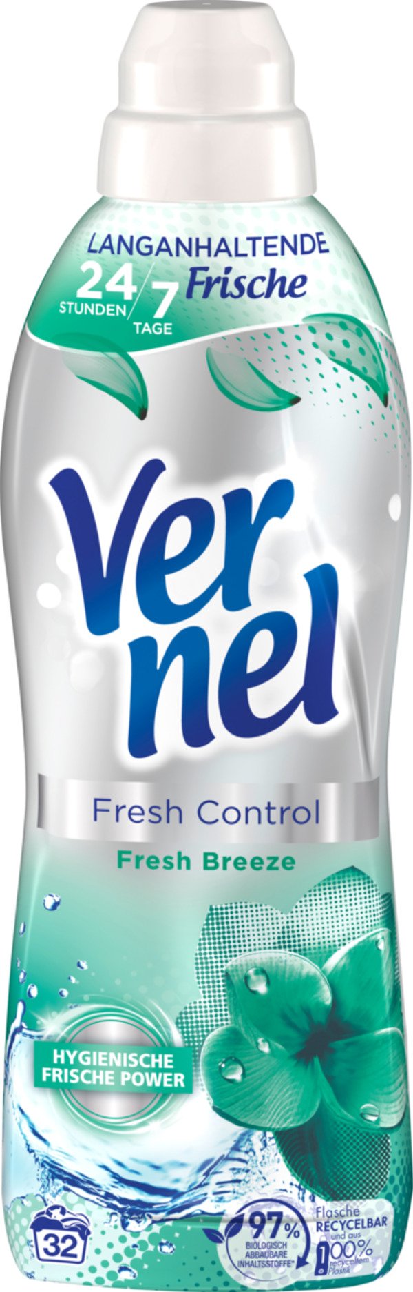 Bild 1 von Vernel Weichspüler Fresh Control Fresh Breeze 32 WL