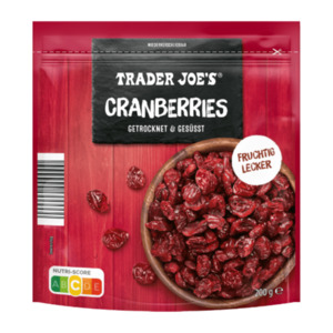 TRADER JOE’S Cranberries 200g
