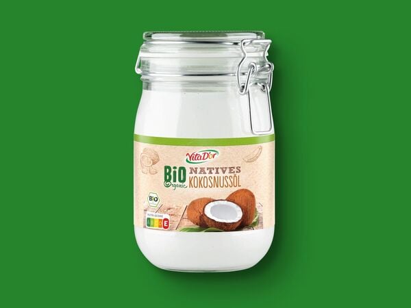 Bild 1 von Vita D’or Bio Natives Kokosnussöl, 
         1 l