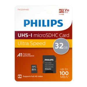 PHILIPS microSDHC Card 32 GB