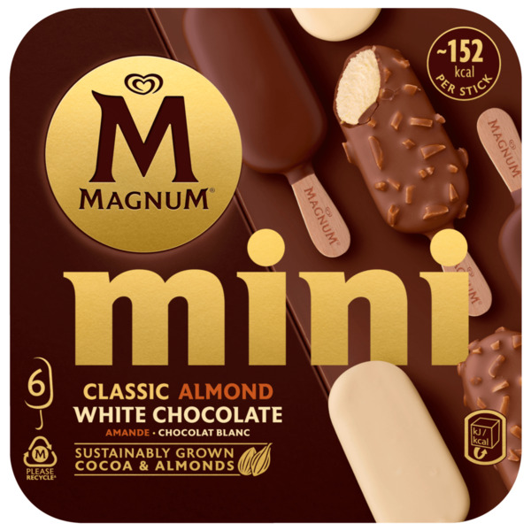 Bild 1 von Magnum Mini Mix Classic, Almond, White