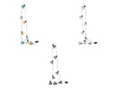 Bild 1 von LIVARNO home LED-Lichterkette, 8 Lampenschirmen