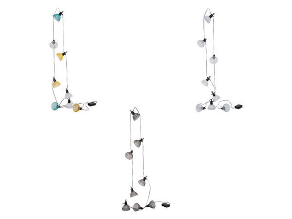 Bild 1 von LIVARNO home LED-Lichterkette, 8 Lampenschirmen