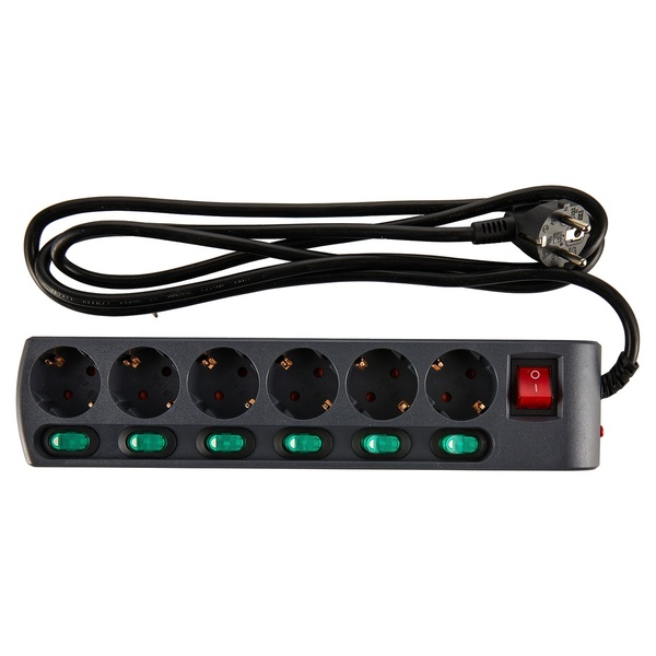 Bild 3 von EASY HOME 6-fach-Steckdosenleiste