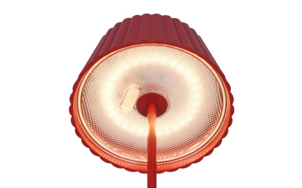 Bild 3 von LED-Akku-Stehleuchte Suarez, rot, 39 cm