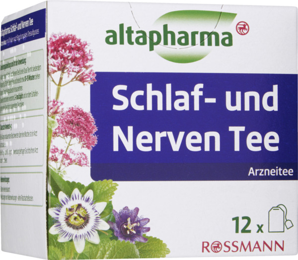 Bild 2 von altapharma Schlaf- und Nerven Tee, 21 g