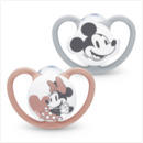 Bild 4 von NUK Disney Mickey Mouse Space Silikon-Schnuller 6-18 M