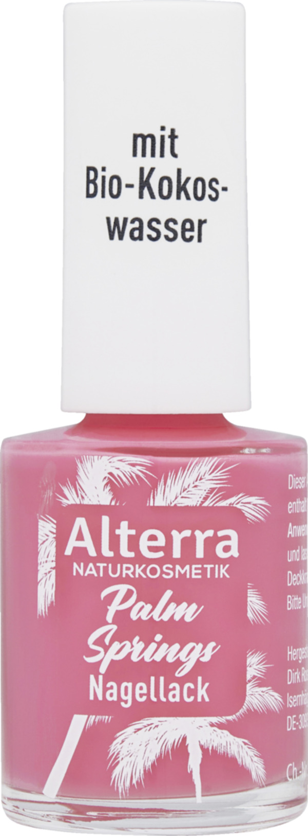 Bild 1 von Alterra NATURKOSMETIK Palm Springs Nagellack 03 Pink Lemonade, 10,5 ml