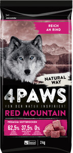 4Paws Red Mountain reich an Rind 2KG