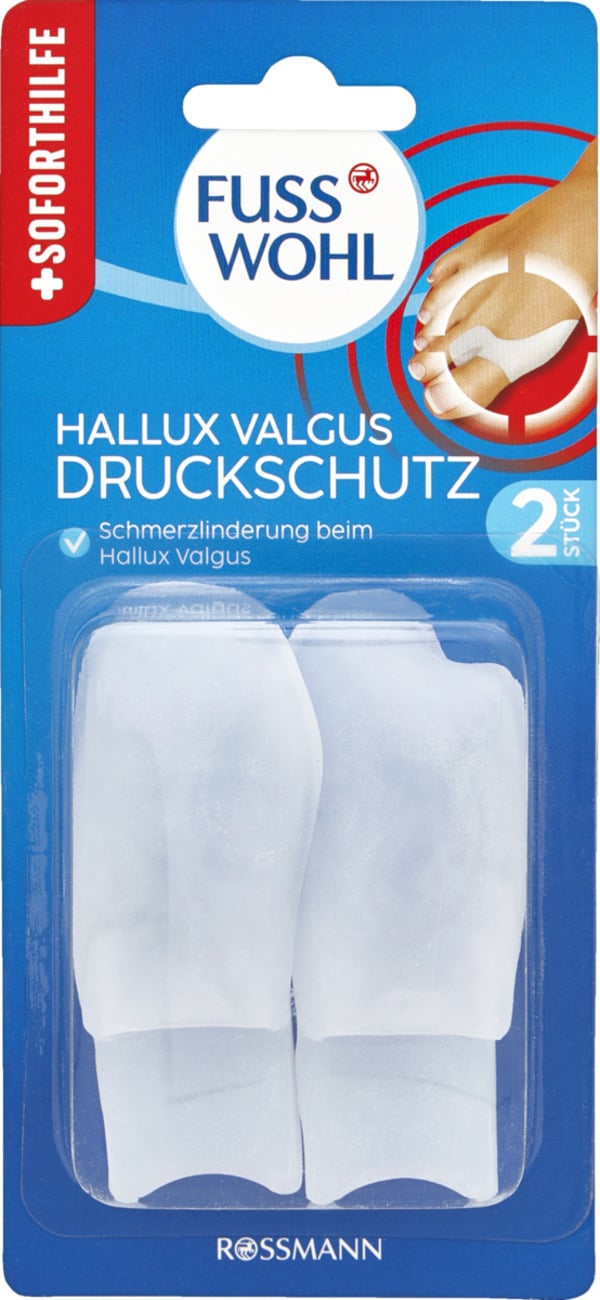 Bild 1 von FUSSWOHL Hallux Valgus Druckschutz