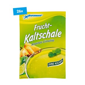 Komet Kaltschale Ananas-Limette für 500 ml, 26er Pack