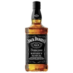 Jack Daniels Old No 7, Jim Beam Black,
Jameson Irish oder Proper No12 Irish Whiskey