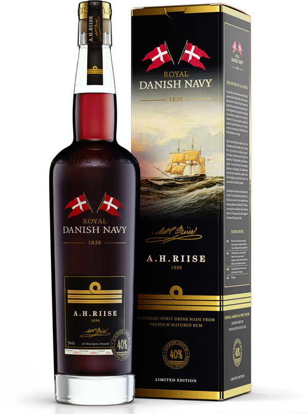 Bild 1 von A.H.Riise Royal Danish Navy Rum 0,7L