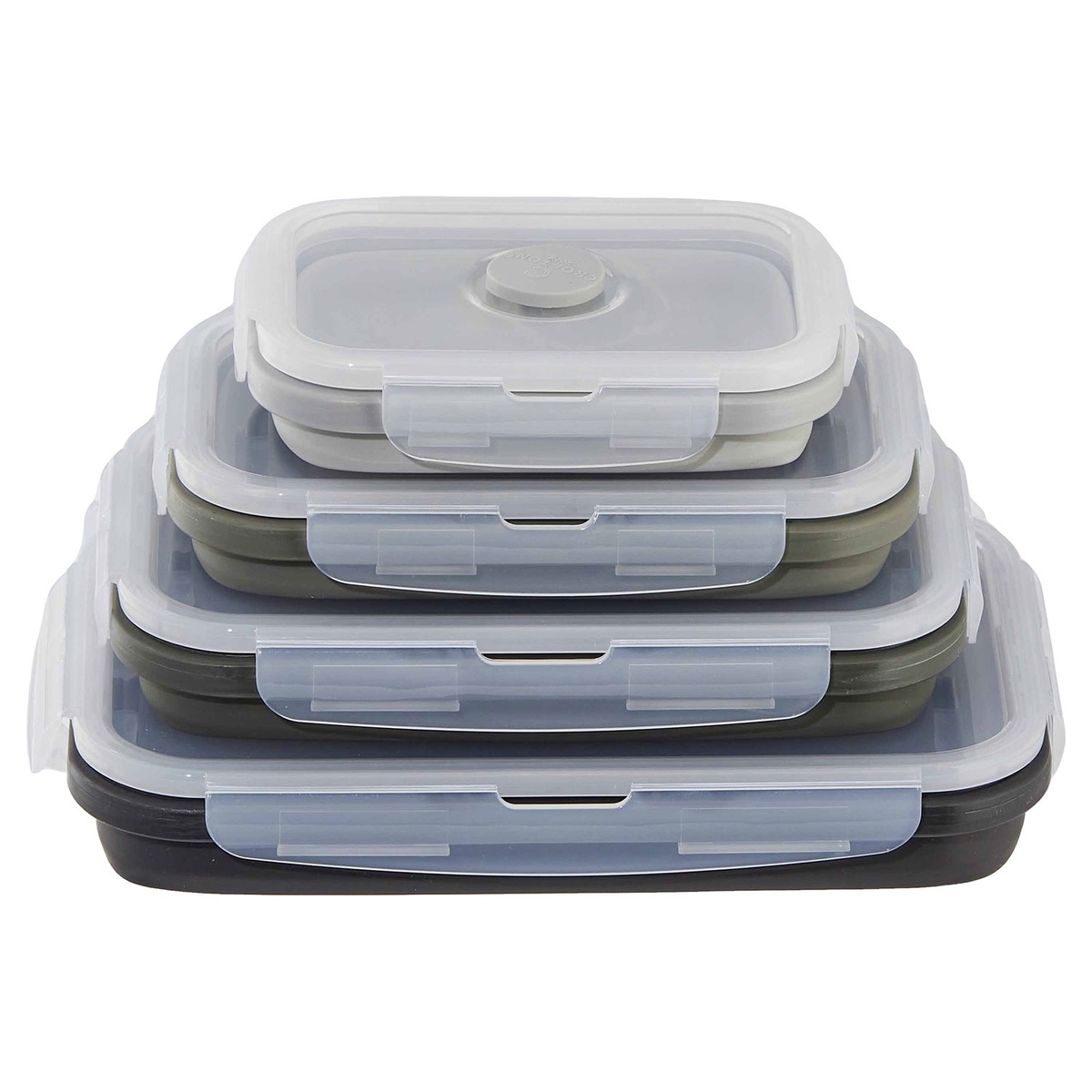 Bild 4 von CROFTON Faltbare Silikonbehälter, 4er-Set