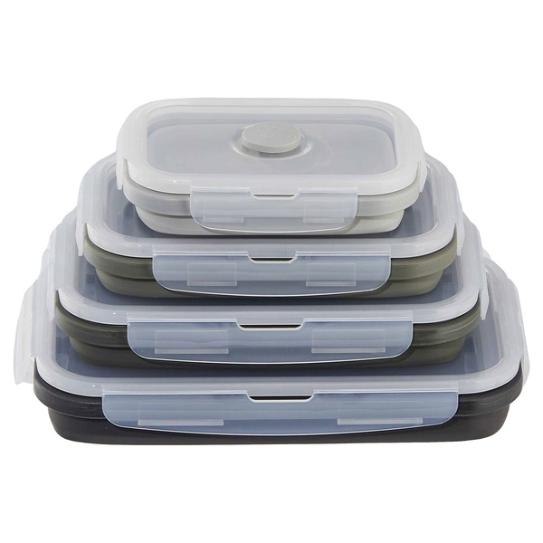 Bild 4 von CROFTON Faltbare Silikonbehälter, 4er-Set