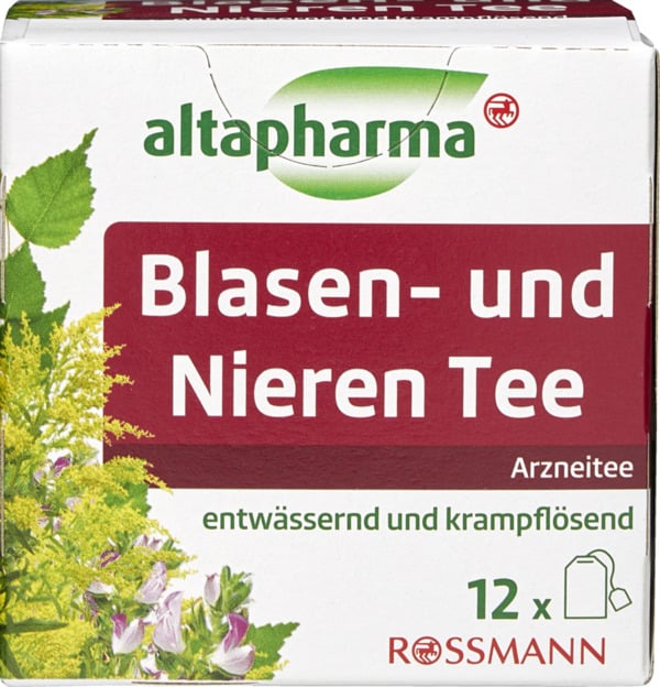 Bild 1 von altapharma Blasen und Nieren Tee, 18 g