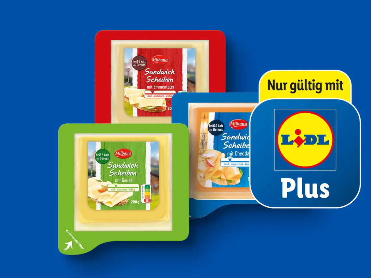 Bild 1 von Milbona Sandwich Scheiben, 
         200 g