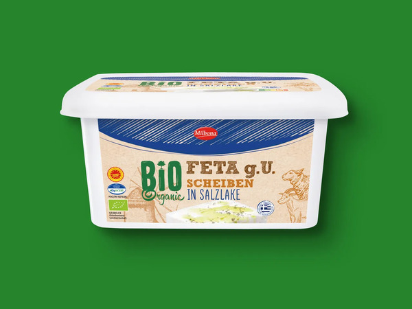 Bild 1 von Milbona Bio Feta g.U., 
         350 g