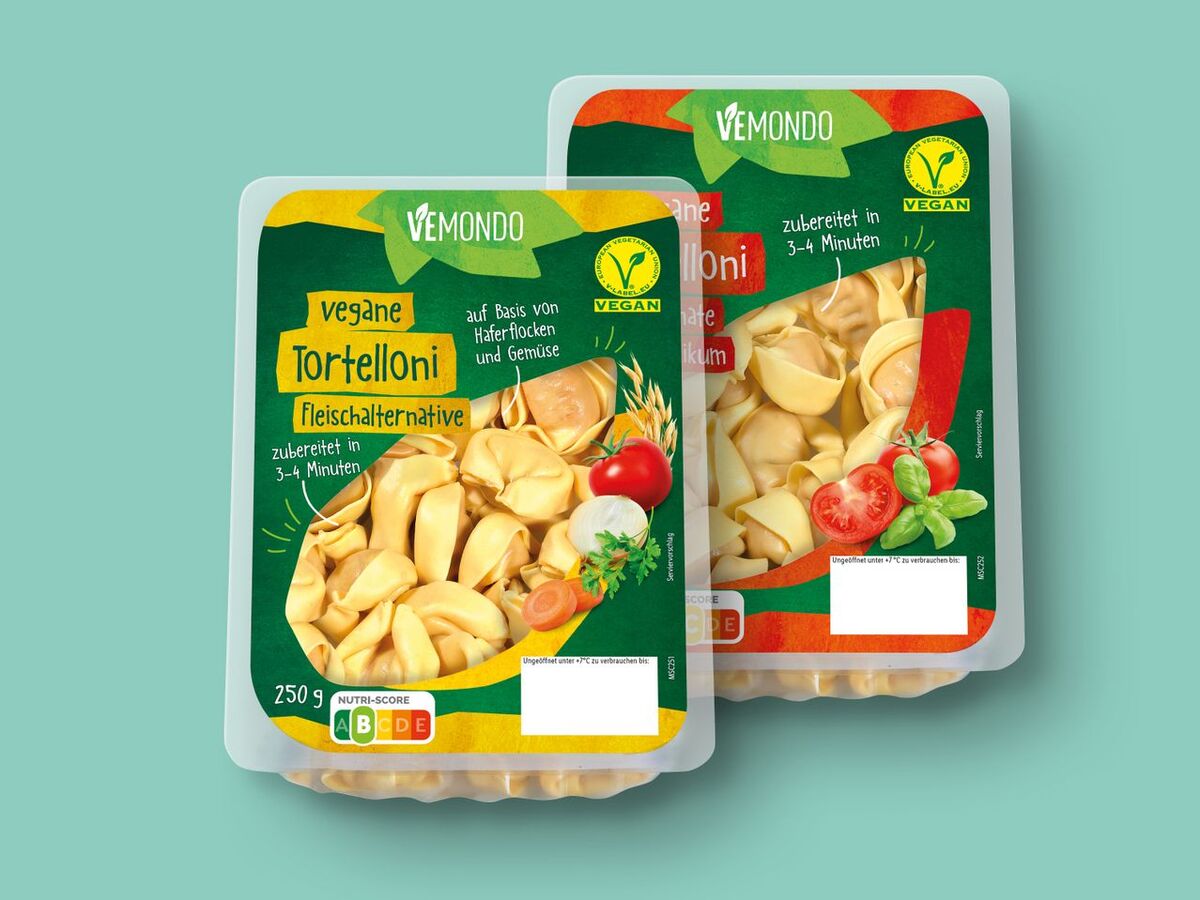 Bild 1 von Vemondo Vegane Tortelloni, 
         250 g