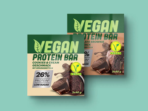 Vegan Protein Bar, 
         3x 40 g