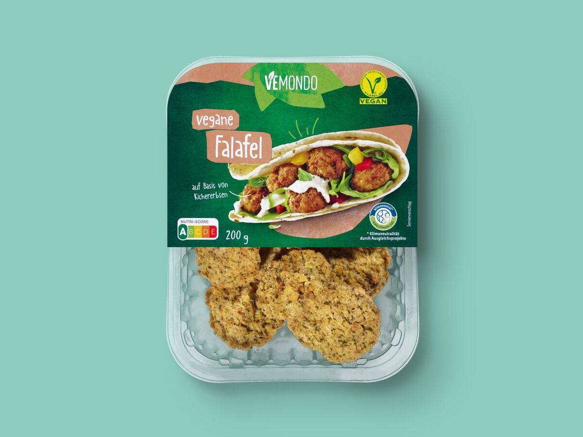Bild 1 von Vemondo Vegane Falafel, 
         200 g