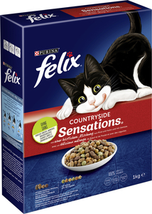 Felix Countryside Sensations mit Rind Huhn und Gemüse 1 kg