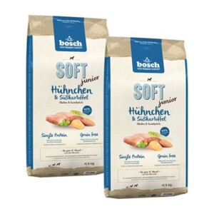 bosch Soft Junior Hühnchen & Süßkartoffel 2x12,5 kg