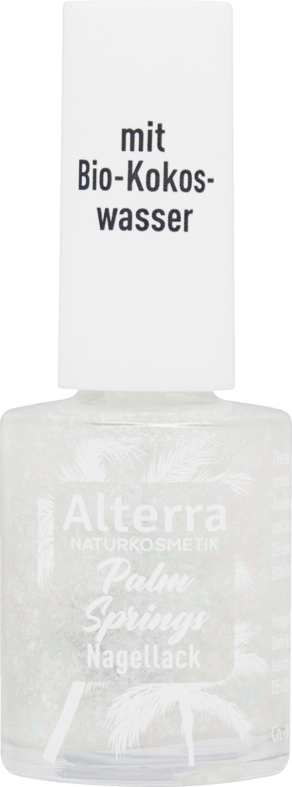 Bild 1 von Alterra NATURKOSMETIK Alterra 55. Nagellack 08 - Palm Springs Glitter Top Coat, 10,5 ml