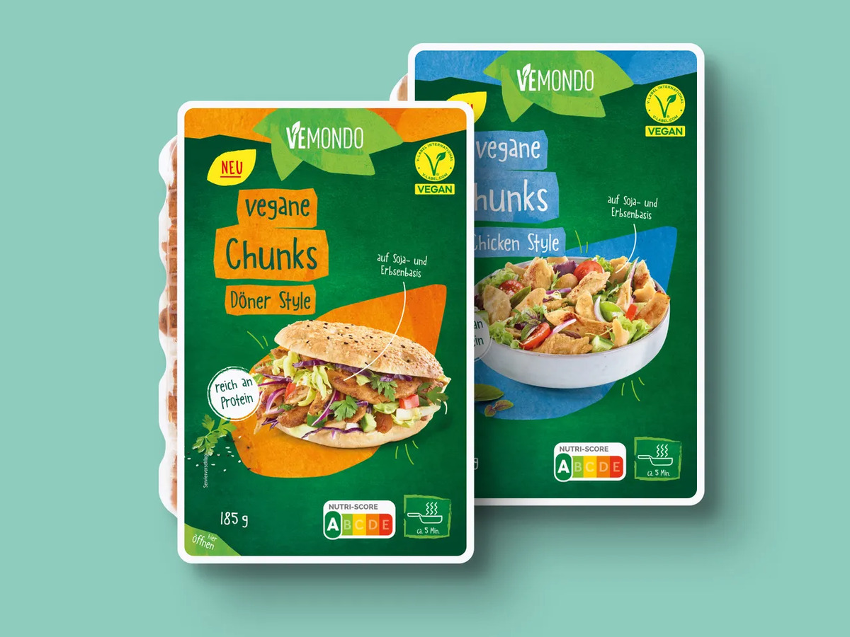Bild 1 von Vemondo Vegane Chunks, 
         185 g
