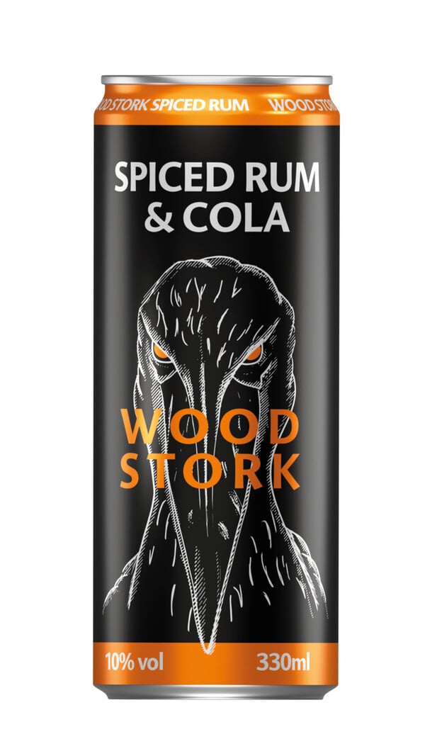 Bild 1 von Wood Stork Spiced Rum & Cola 0,33L