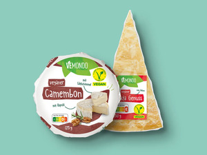 Vemondo Veganer Käse, 
         125/250/150 g