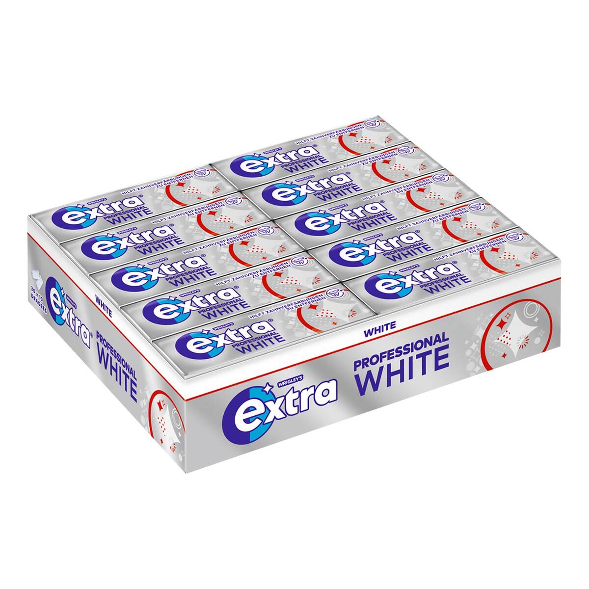 Bild 1 von Wrigley's Extra Professional White zuckerfrei 10 Stück, 30er Pack