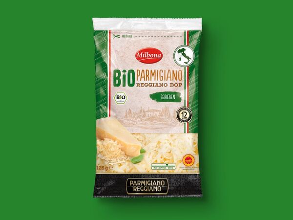 Bild 1 von Milbona Bio Parmigiano Reggiano DOP, 
         125 g