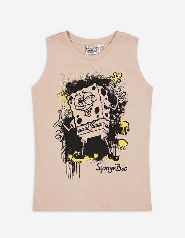 Bild 1 von Kinder Tanktop - SpongeBob