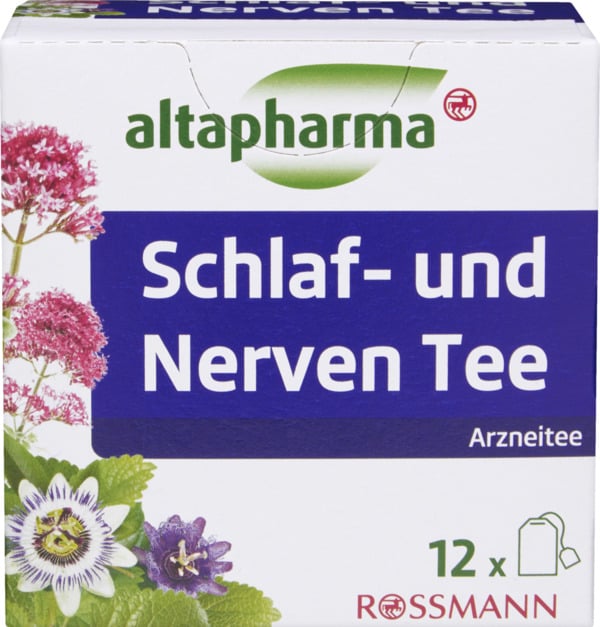 Bild 1 von altapharma Schlaf- und Nerven Tee, 21 g