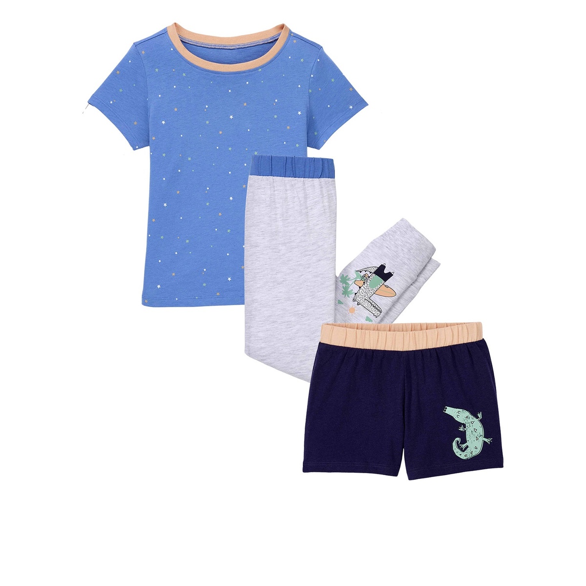 Bild 2 von LILY & DAN Kinder Nachtwäsche, 3-tlg.